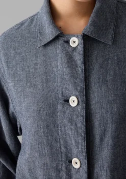 Cotton Linen Twill Shirt