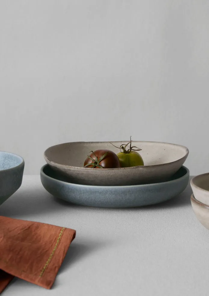 Cove Stoneware Deep Plate
