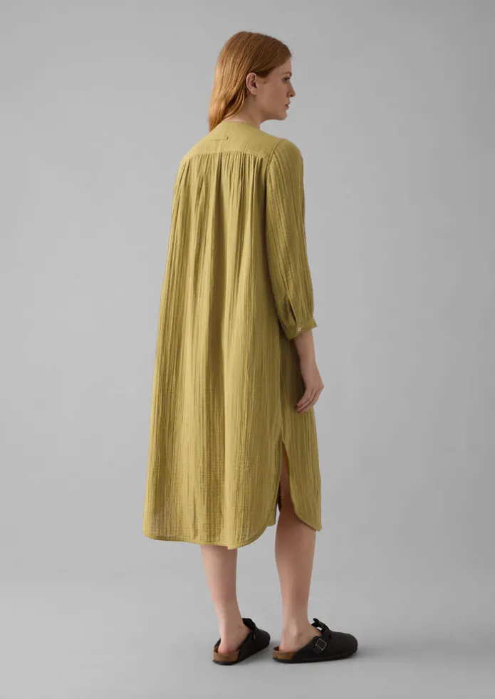 Crinkle Cotton Kaftan Nightdress