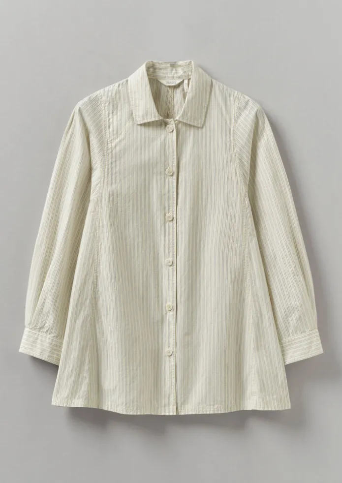 Dash Stripe Cotton Shirt