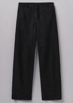 Denim Straight Leg Trousers
