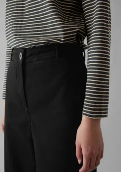 Denim Straight Leg Trousers
