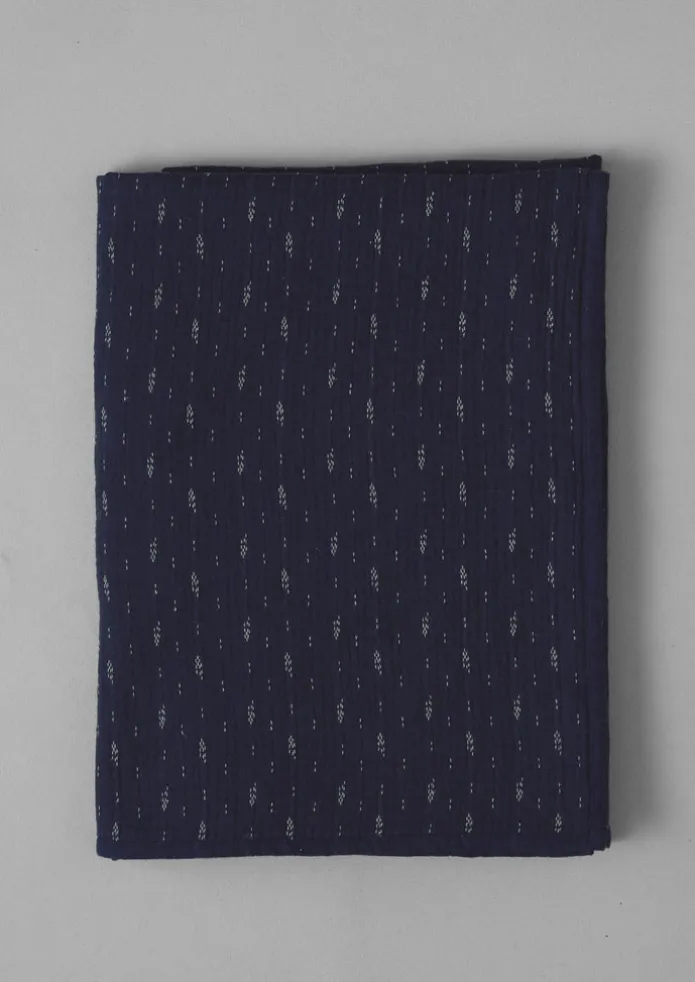 Dobby Stitch Cotton Throw