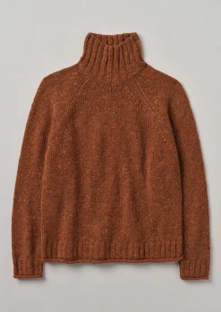 Donegal Roll Neck Sweater