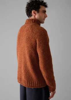 Donegal Roll Neck Sweater