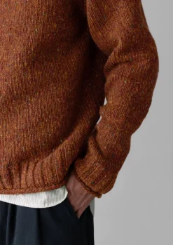 Donegal Roll Neck Sweater