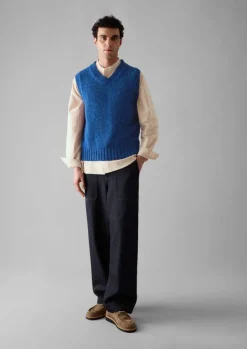 Donegal Wool Knitted Tank