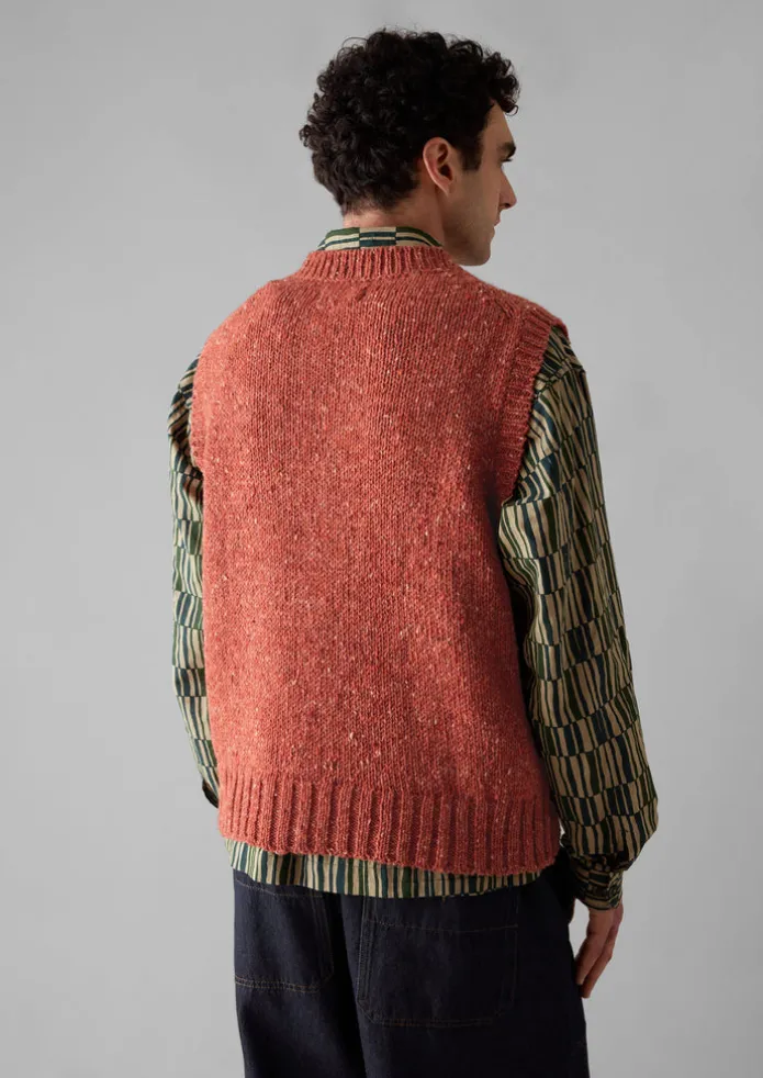 Donegal Wool Knitted Tank