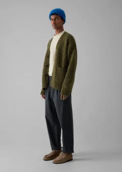 Donegal Wool V-Neck Cardigan