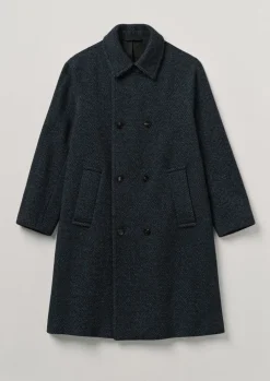 Double Breasted Wool Overcoat