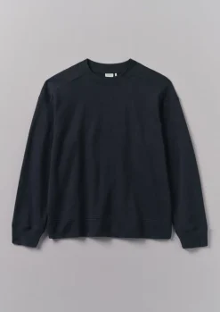 Dropped Shoulder Loopback Jersey Sweatshirt