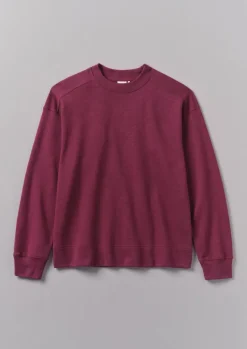 Dropped Shoulder Loopback Jersey Sweatshirt