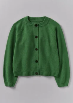 Eden Wool Cashmere Raglan Cardigan