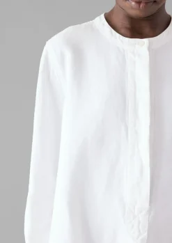 Elena Cotton Linen Tunic Shirt