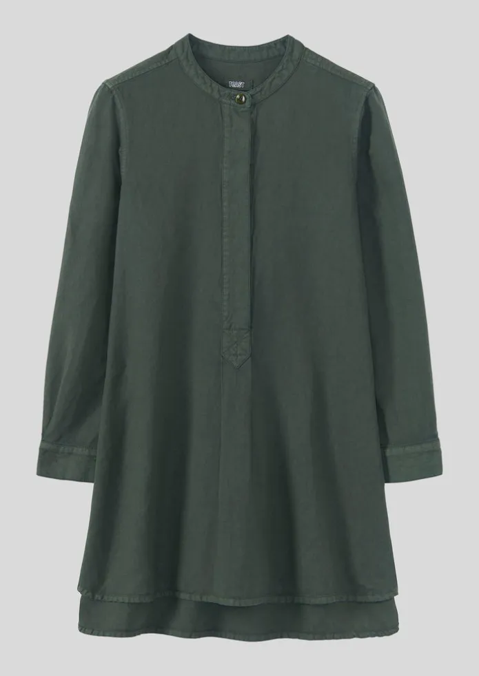 Elena Cotton Linen Tunic Shirt