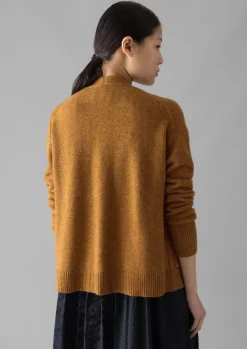 Ffion Wool Cashmere Boxy Cardigan