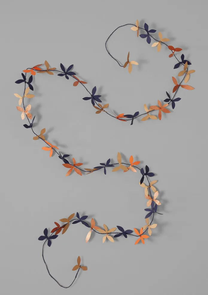 Floral Paper Tinsel