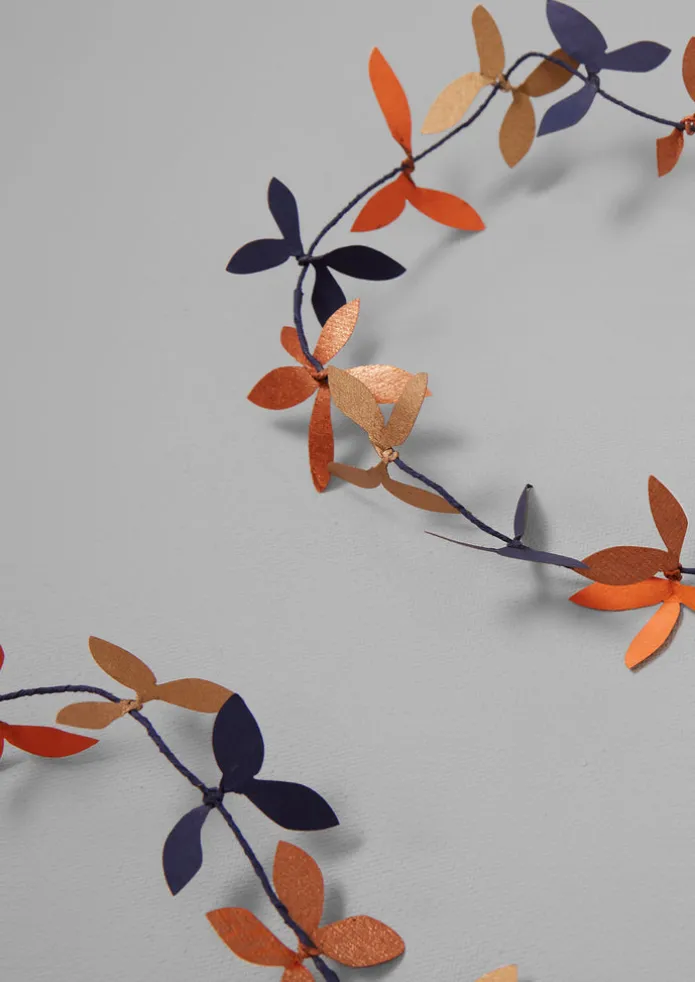 Floral Paper Tinsel