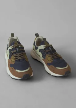 Flower Mountain Yamano Kaiso Panelled Trainers