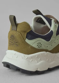 Flower Mountain Yamano Kaiso Panelled Trainers