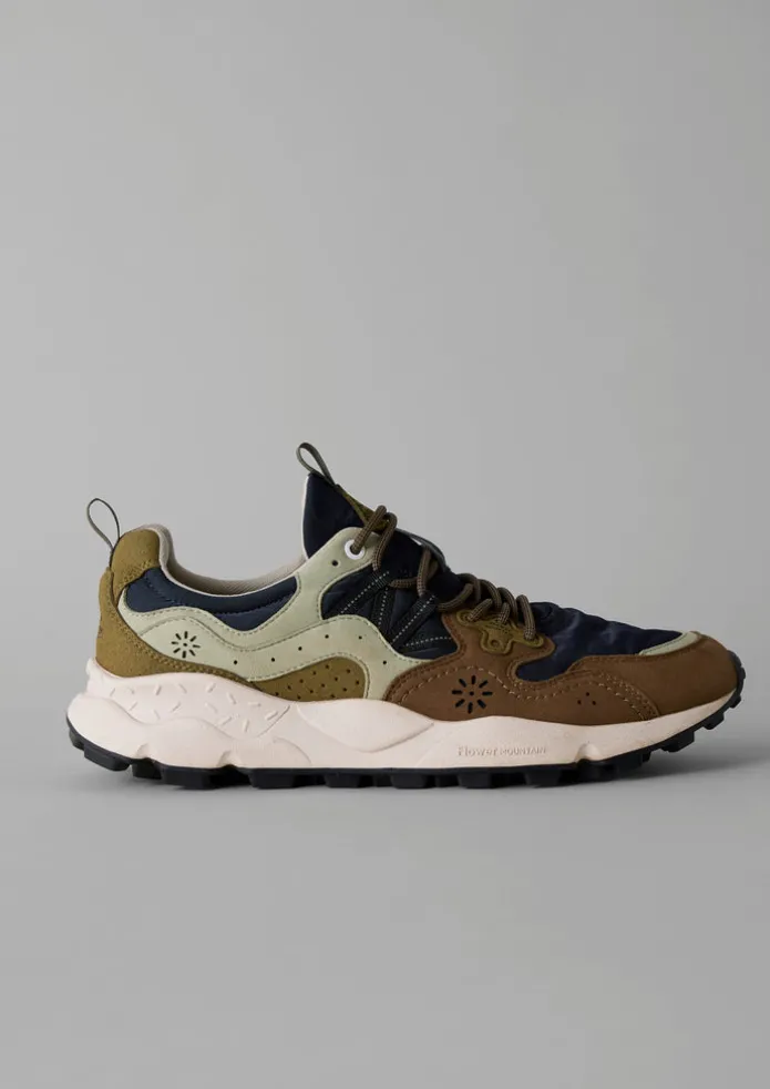 Flower Mountain Yamano Kaiso Panelled Trainers