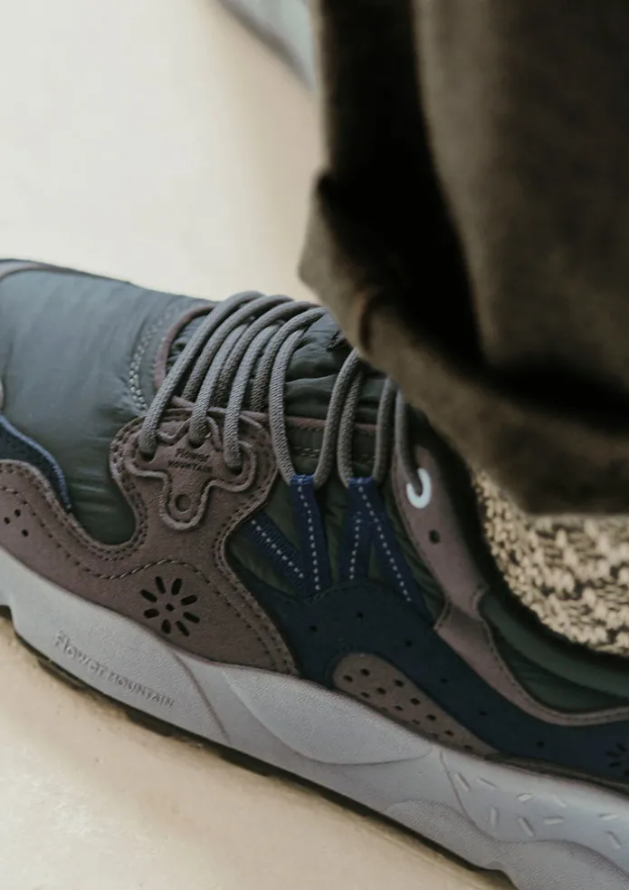 Flower Mountain Yamano Kaiso Panelled Trainers
