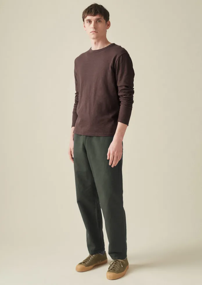 Frank Cotton Long Sleeve Tee