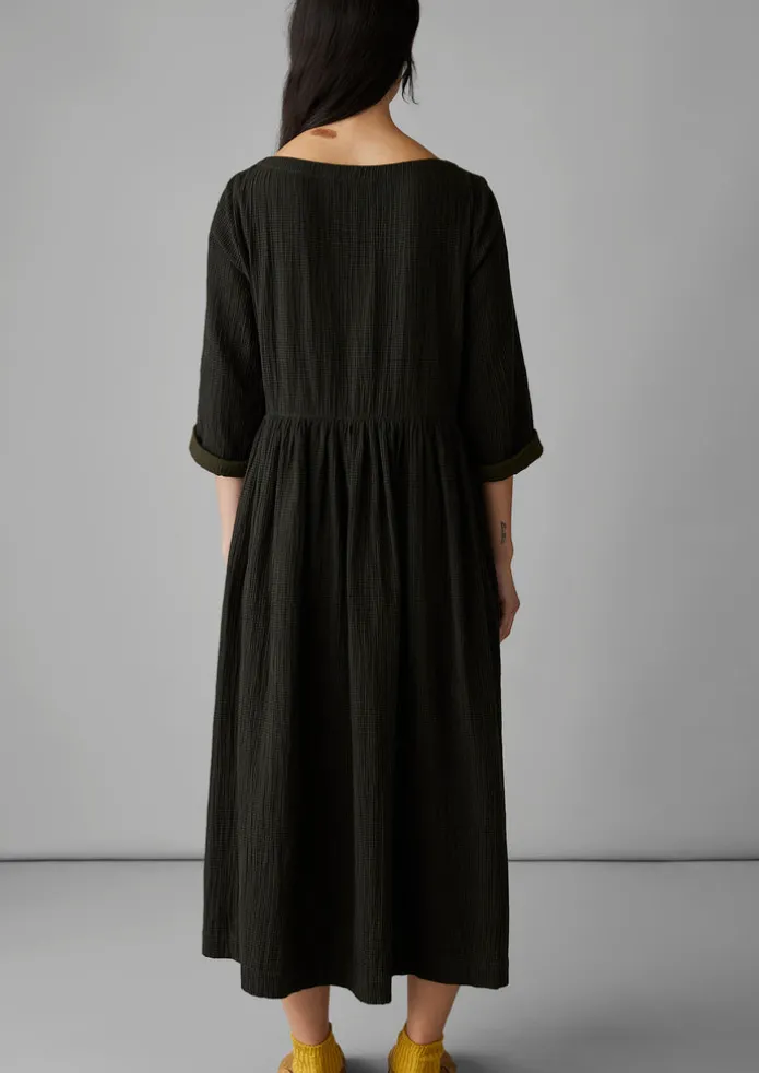 Freya Crinkle Organic Cotton Dress