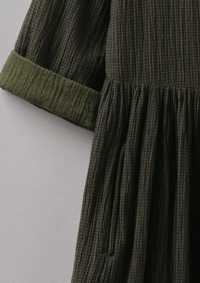 Freya Crinkle Organic Cotton Dress
