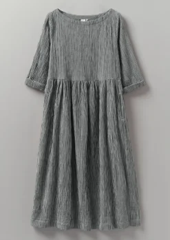Freya Gingham Crinkle Cotton Dress