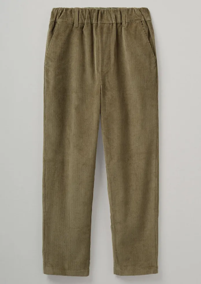 Gabi Organic Cord Pull On Trousers