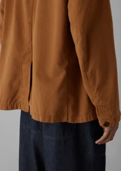 Garment Dyed Brushed Cotton Jacket