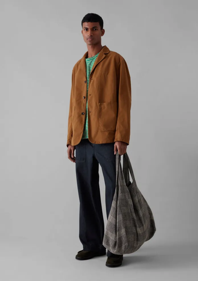 Garment Dyed Brushed Cotton Jacket