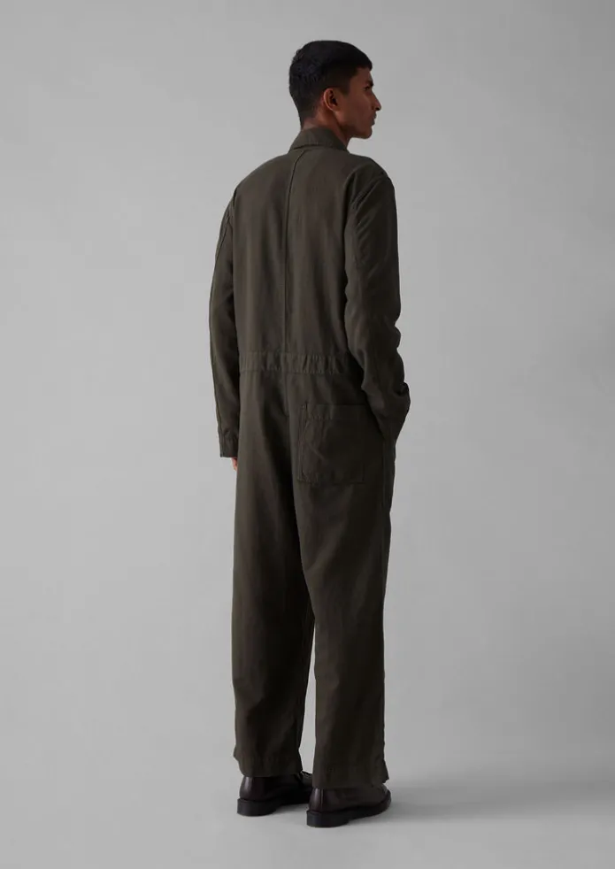 Garment Dyed Canvas Overalls