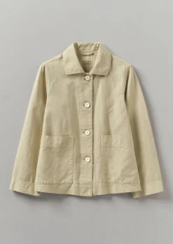 Garment Dyed Cotton Linen Jacket