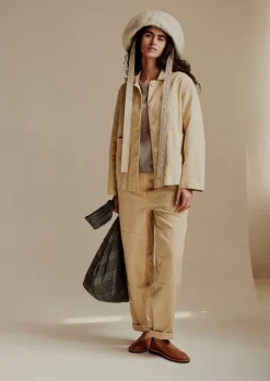 Garment Dyed Cotton Linen Jacket