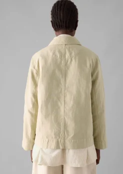 Garment Dyed Cotton Linen Jacket