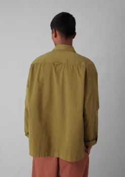 Garment Dyed Cotton Twill Shirt