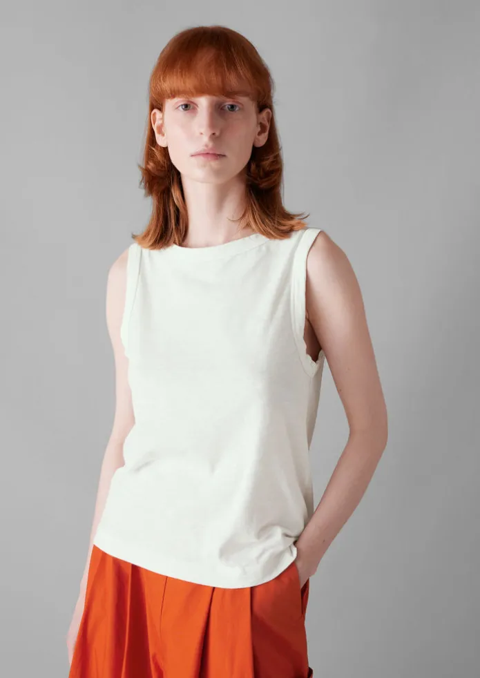 Garment Dyed Organic Cotton Tank Top