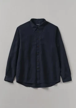 Garment Dyed Point Collar Shirt