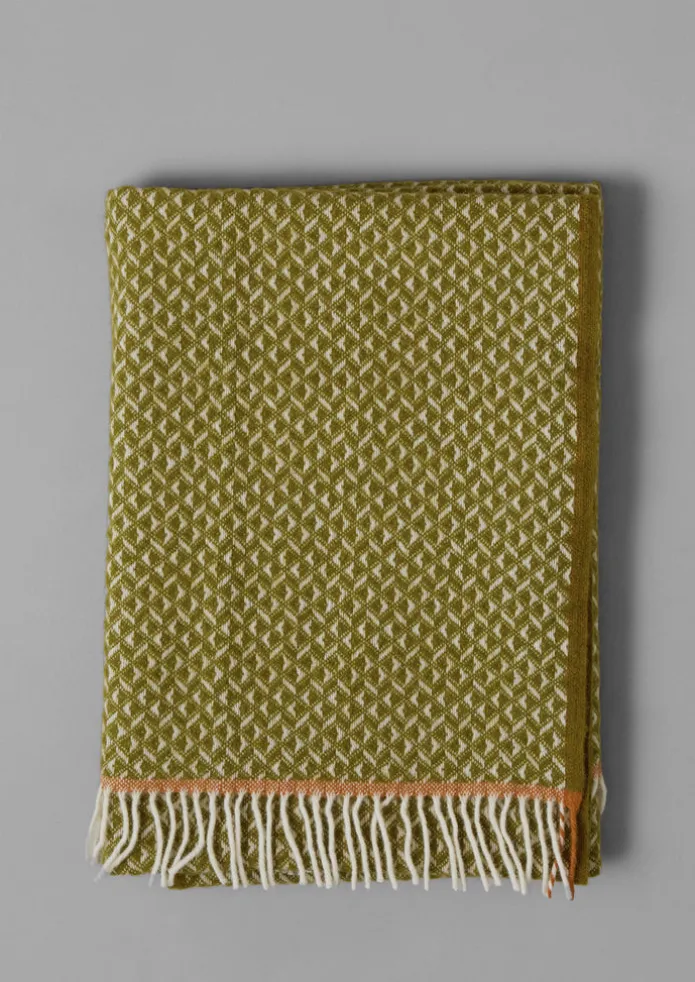 Geo Diamond Wool Blanket