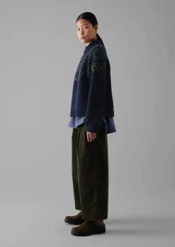 Graphic Yoke Sweater