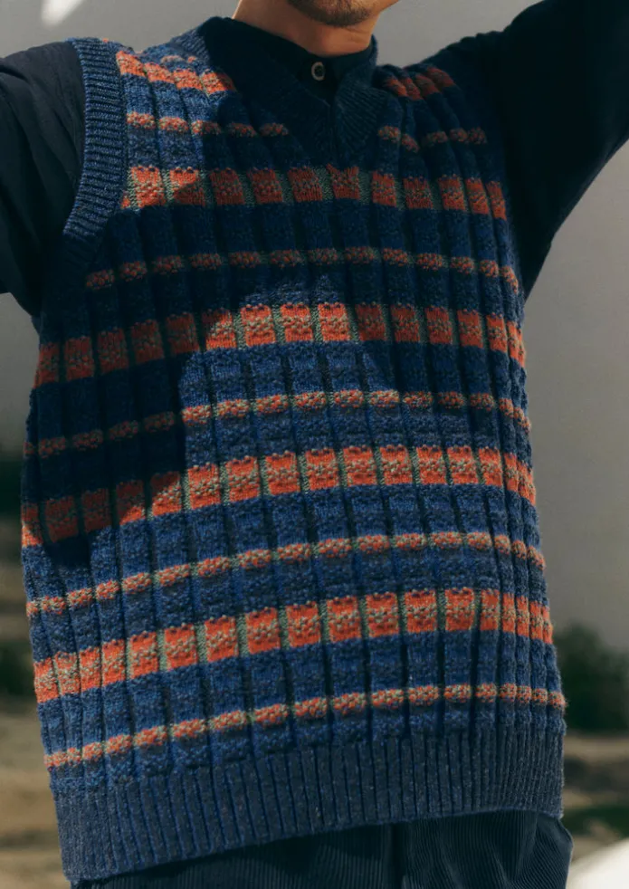 Grid Stitch Tank Top