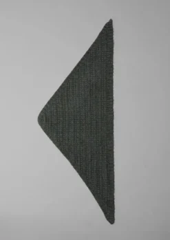 Grid Stitched Knitted Bandana