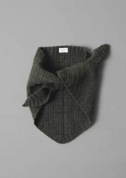 Grid Stitched Knitted Bandana