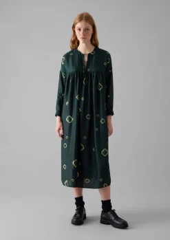 Hand Bandhini Silk Dress
