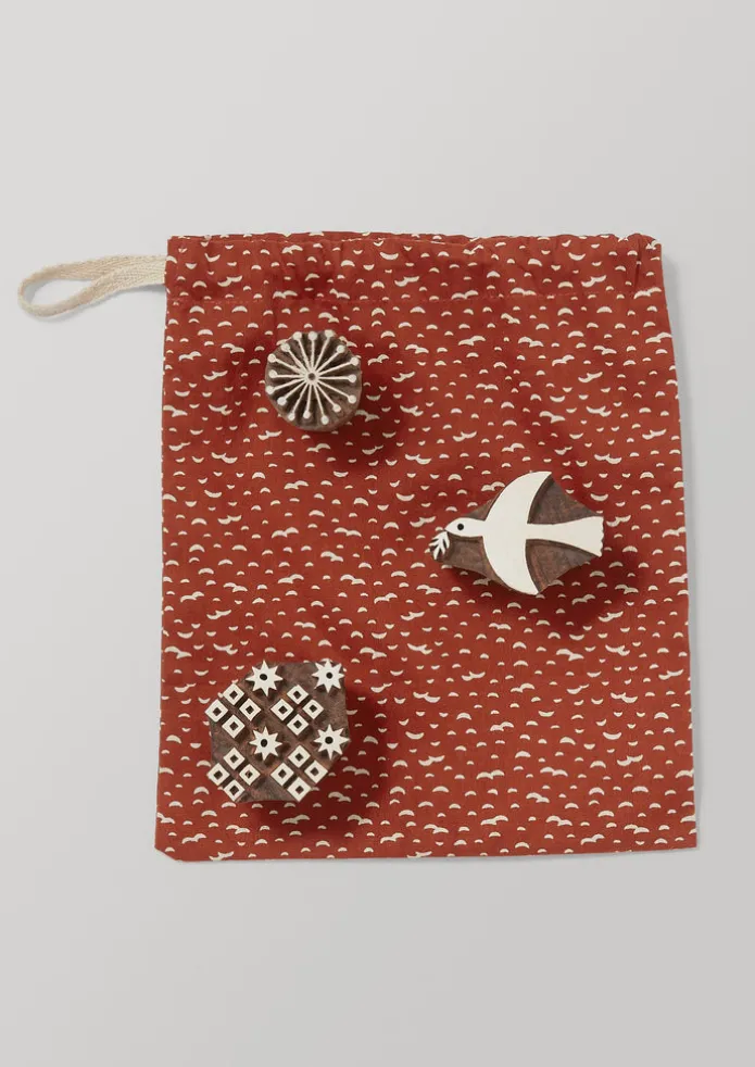 Hand Carved Dove Block Printing Kit