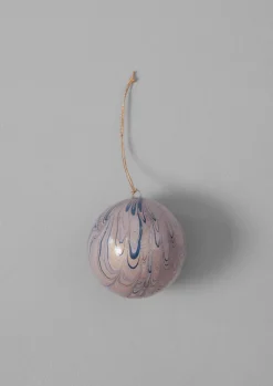 Hand Marbled Bauble