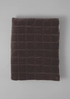 Hand Stitched Velvet Bedspread