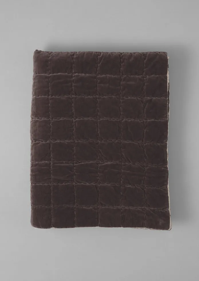 Hand Stitched Velvet Bedspread